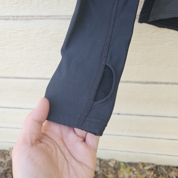 Sweaty Betty black and gray pullover quarter zip jacket XS - Picture 3 of 5